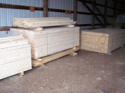 Framing lumber