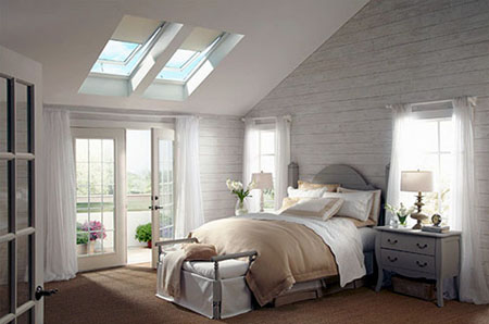Velux skylights